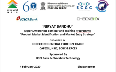 Checkbox @Niryat Bandhu Export Awareness Seminar and Training Programme 2020